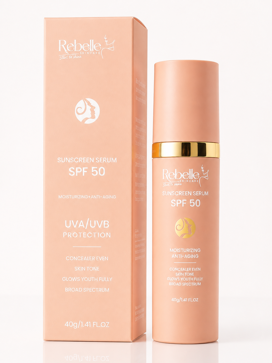 Rebelle Fondotinta-siero SPF 50+