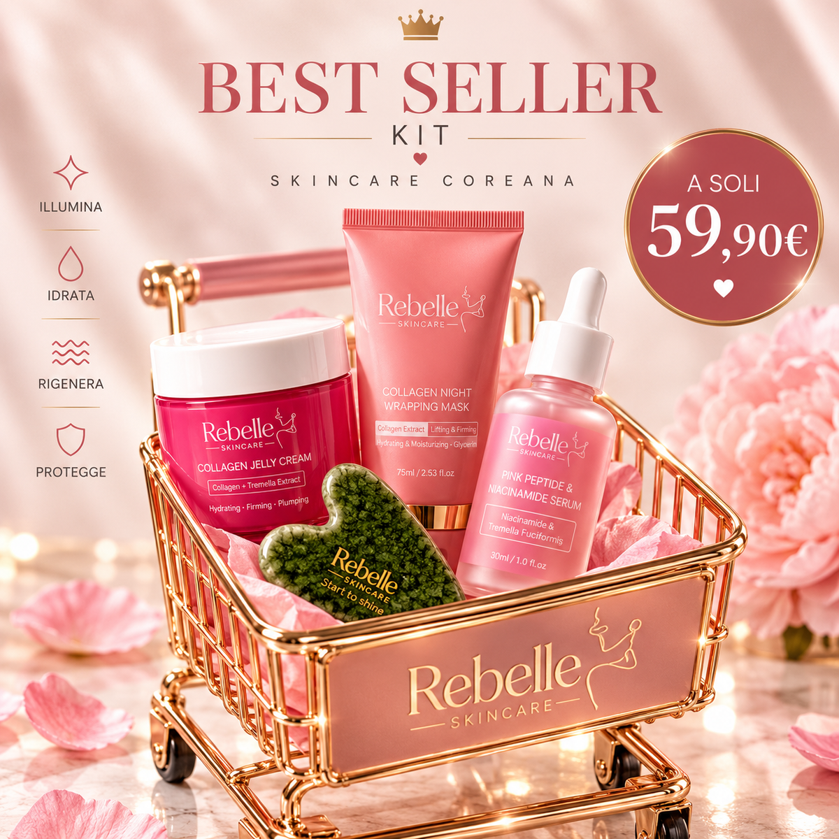 Rebelle Best Seller Pink Kit